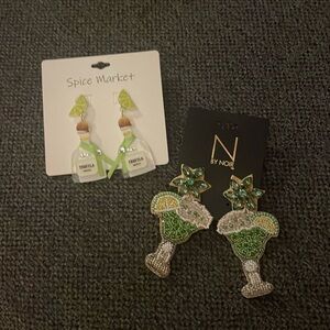 Margarita and Tequila Earrings